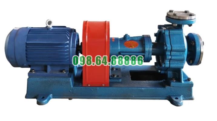 Bơm dầu nóng công nghiệp RY32-32-160 cột áp 28 m, tốc độ 2.900 vòng/phút, công suất 1.5 kW, lưu lượng 6 m3/h
