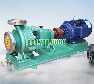 Giá máy bơm cánh hở li tâm trục ngang IHK100-80-125 lưu lượng 54-120 m3/h